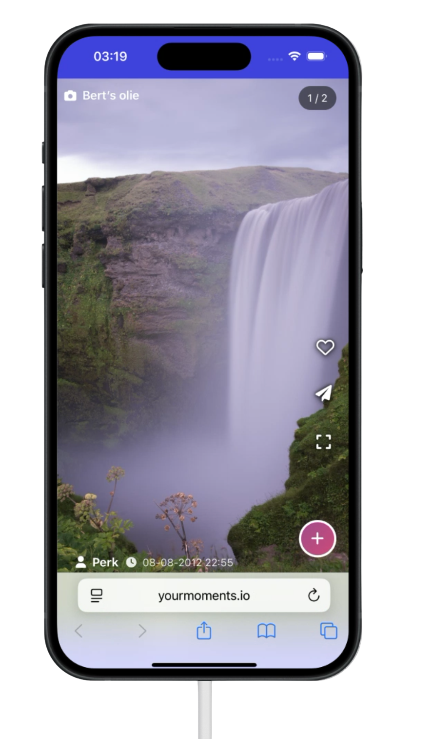 YourMoments functionaliteiten